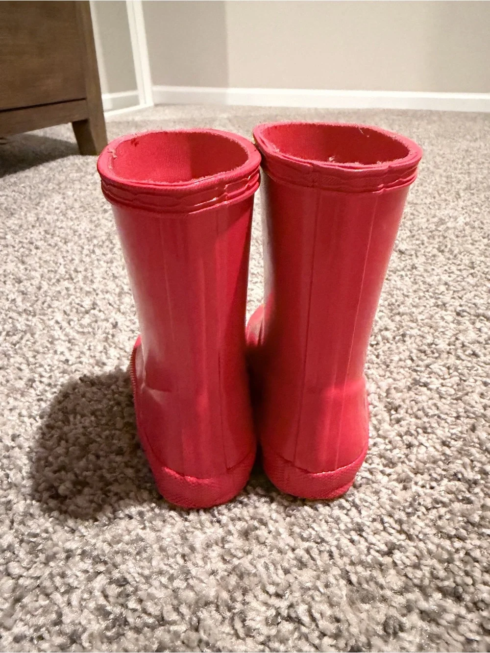 Hunter Kids pink Waterproof Rain Boots